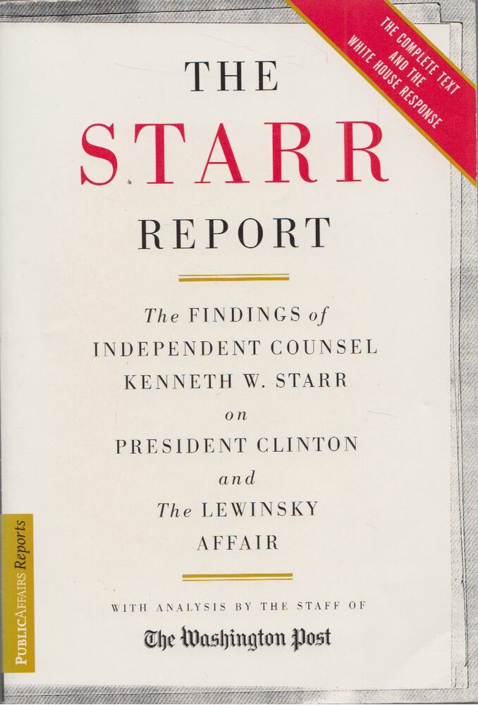 The Starr Report [antikvár]