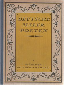 Wolf, Georg Jacob - Deutsche Malerpoeten [antikvár]