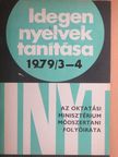 Dr. Medgyes Péter - Idegen nyelvek tanítása 1979/3-4. [antikvár]