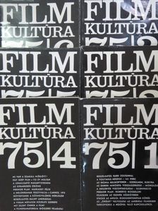 Almási Miklós - Filmkultúra 1975. január-december [antikvár]