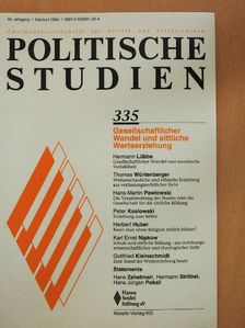 Hermann Lübbe - Politische Studien Mai/Juni 1994 [antikvár]