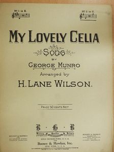 George Munro - My lovely Celia [antikvár]