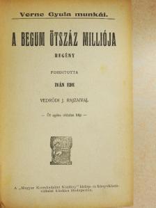Verne Gyula - A Begum ötszáz milliója/Ox doktor ötlete [antikvár]