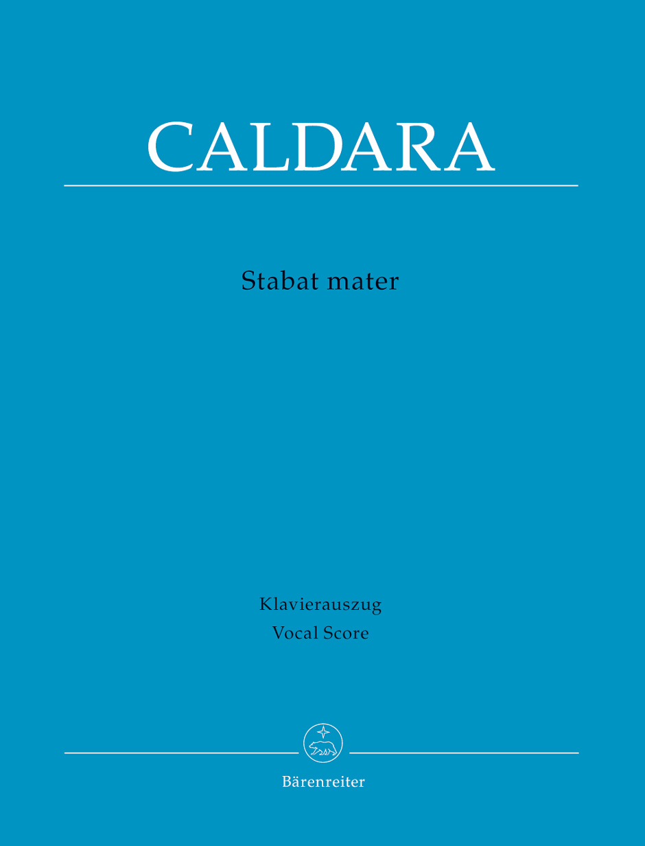 CALDARA - STABAT MATER KLAVIERAUSZUG (ANDREAS KÖHS)