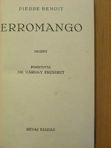 Pierre Benoit - Erromango [antikvár]