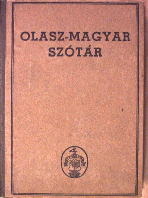 Olasz-magyar szótár [antikvár]