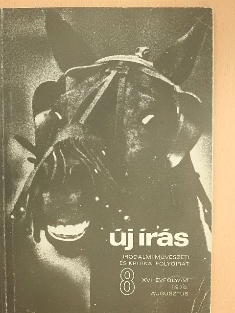 Bakos István - Új Írás 1976. augusztus [antikvár]