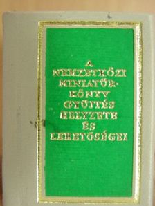 Janka Gyula - A nemzetközi miniatűrkönyv gyűjtés helyzete és lehetőségei (minikönyv) [antikvár]