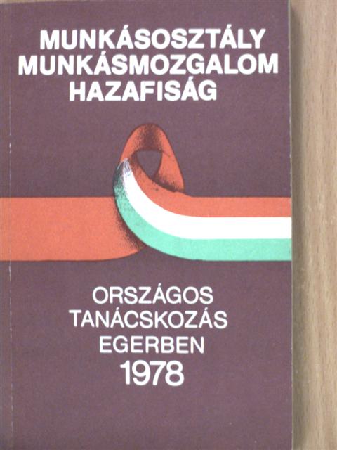 Barabás János - Országos Tanácskozás Egerben 1978 [antikvár]