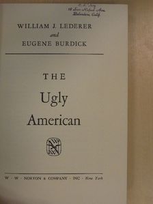 Eugene Burdick - The Ugly American [antikvár]