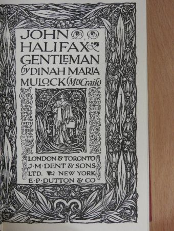 Dinah Maria Mulock - John Halifax, Gentleman [antikvár]