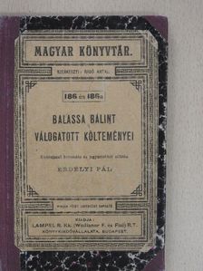 Balassa Bálint - Balassa Bálint válogatott költeményei [antikvár]