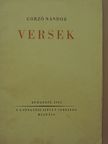 Gorzó Nándor - Versek [antikvár]