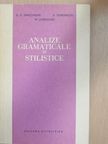D. D. Drasoveanu - Analize gramaticale si stilistice [antikvár]