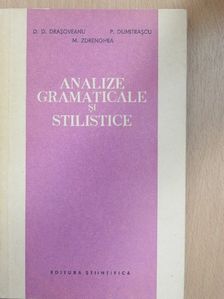 D. D. Drasoveanu - Analize gramaticale si stilistice [antikvár]