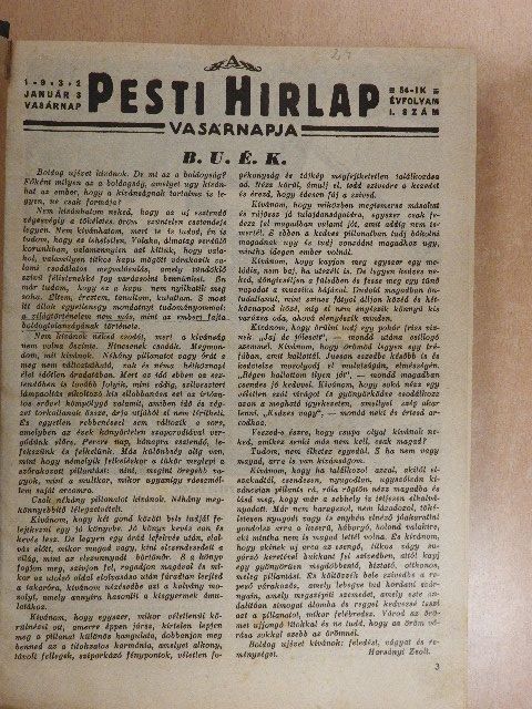 Hámos György - A Pesti Hirlap Vasárnapja 1932. (nem teljes évfolyam) [antikvár]