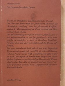 Athanas Natew - Das Dramatische und das Drama (dedikált példány) [antikvár]
