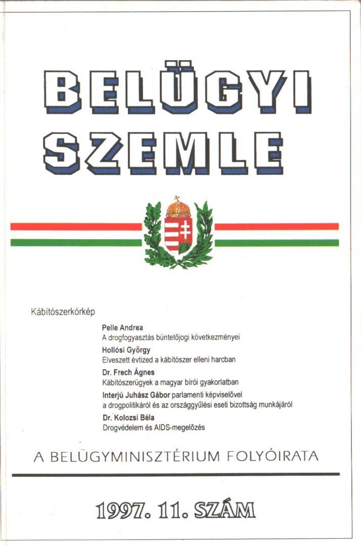 Korinek László - Belügyi Szemle 1997/11. szám [antikvár]