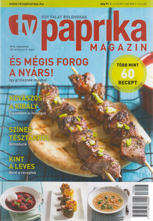 ZSIGMOND GÁBOR - TV Paprika Magazin 2013. augusztus [antikvár]