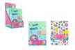 CC60345 - CUTIE CREW DIARY + SECRET CODE LOCK A5 - 48 SHEETS