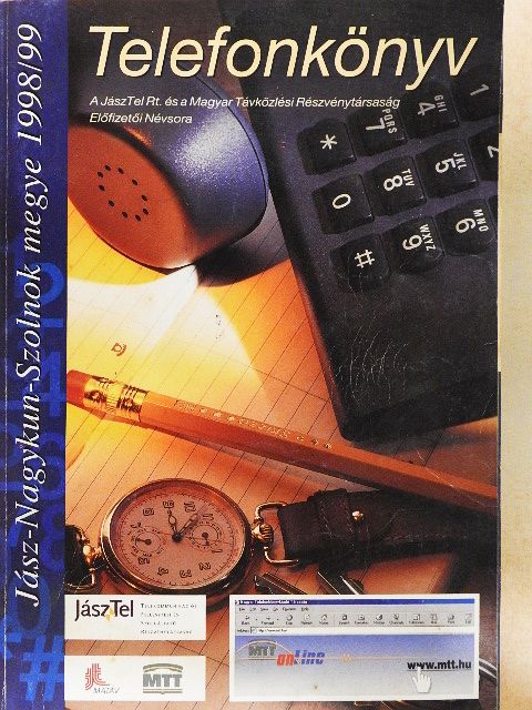 Telefonkönyv - Jász-Nagykun-Szolnok megye 1998/99 [antikvár]