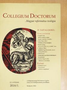 Fodorné Nagy Sarolta - Collegium Doctorum 2016/1. [antikvár]