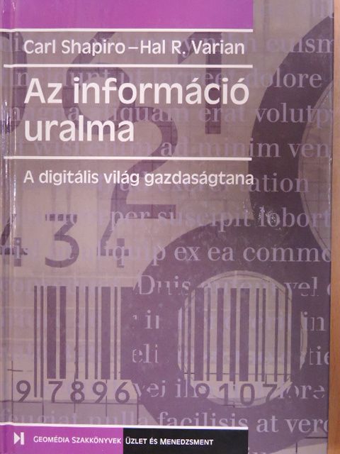 Carl Shapiro - Az információ uralma [antikvár]