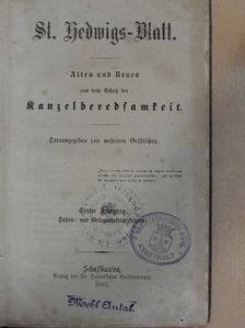 Alphons Esquiros - St. Hedwigs-Blatt 1860./Paterfamilias 1860. Januar-Dezember (gótbetűs) [antikvár]