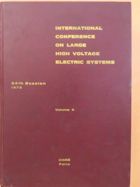 B. Thoren - International Conference on Large High Voltage Electric Systems II. (töredék) [antikvár]