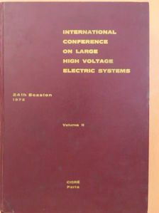 B. Thoren - International Conference on Large High Voltage Electric Systems II. (töredék) [antikvár]