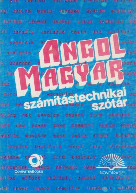 HOMONNAY PÉTER - Angol-magyar számítástechnikai szótár [antikvár]