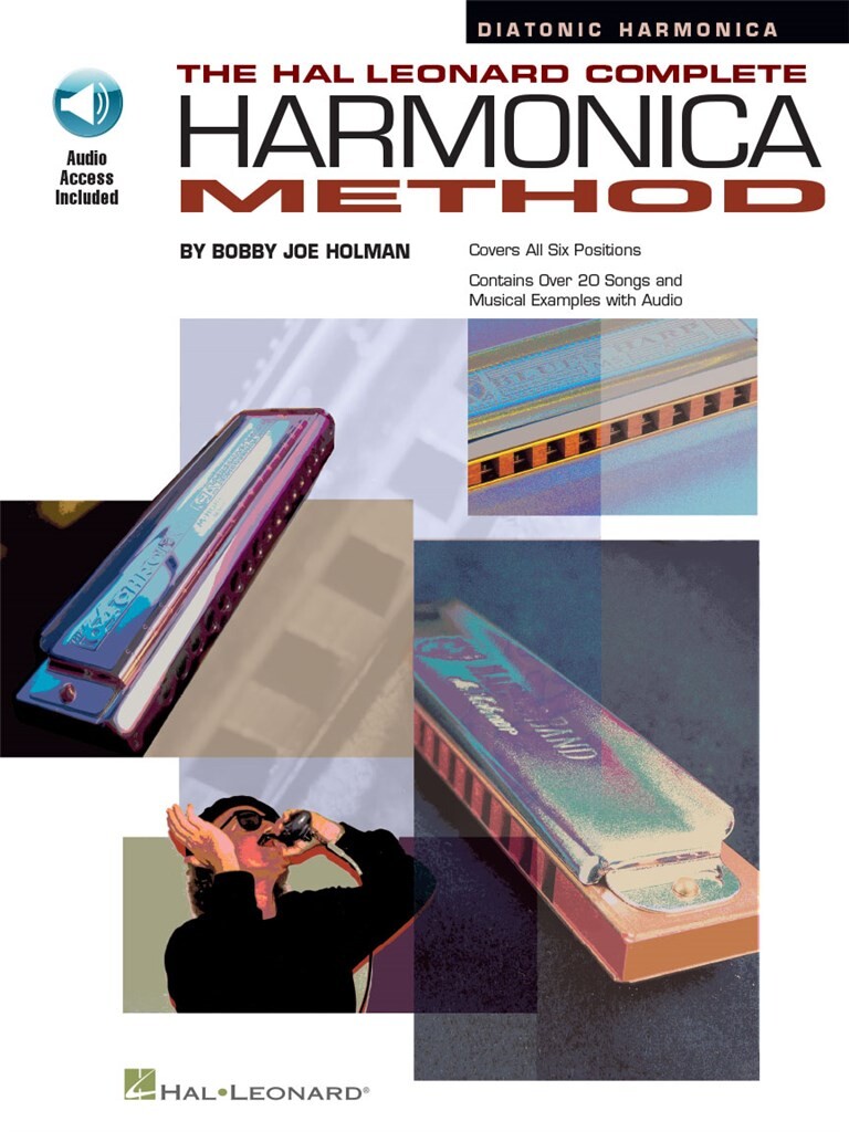 HOLMAN, BOBBYJOE - COMPLETE HARMONICA METHOD. DIATONIC HARMONICA. CD INCLUDED