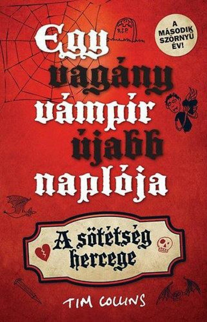 Tim Collins - Egy vagány vámpír újabb naplója [antikvár]