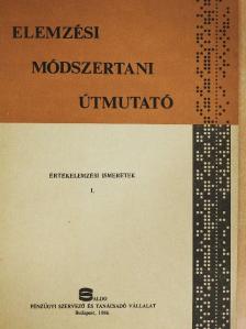 Gáspár Péter Pál - Elemzési módszertani útmutató [antikvár]