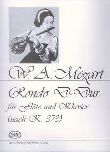 MOZART,W.A - RONDO D-DUR FÜR FLÖTE UND KLAVIER (NACH KV.373) (PRÖHLE H.-GÁBOR J.)