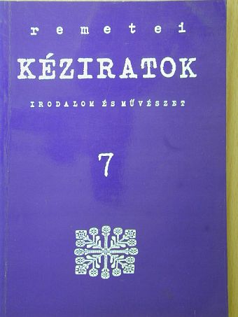 Frédérique Bourg-Zahnd - Remetei kéziratok 1992/2. [antikvár]