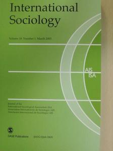 Heinz Klug - International Sociology 2003/1 [antikvár]