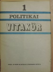 Politikai Vitakör 1979/1. [antikvár]