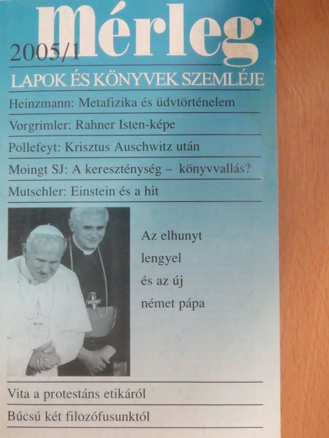 D. Pollefeyt - Mérleg 2005/1. [antikvár]