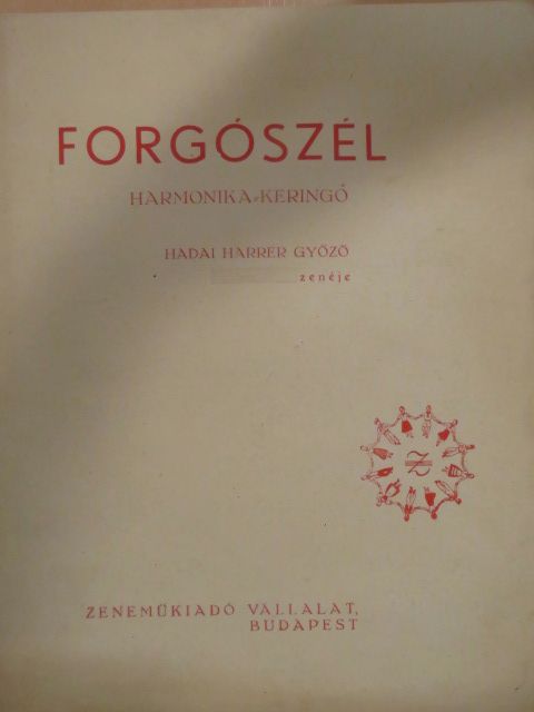 Hadai Harrer Győző - Forgószél [antikvár]
