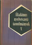 Telegdi Zsigmond - Általános nyelvészeti tanulmányok V. [antikvár]