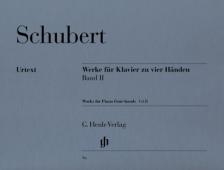 Franz Schubert - WERKE FÜR KLAVIER ZU VIER HAENDEN BAND II (WILLI KAHL)
