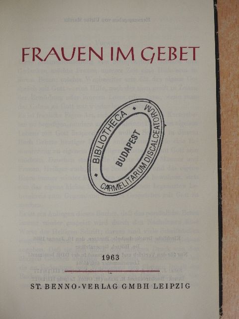Frauen im Gebet [antikvár]