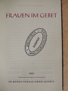 Frauen im Gebet [antikvár]