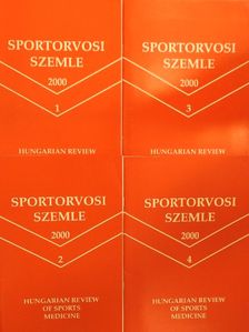 Faludi J. - Sportorvosi Szemle 2000/1-4. [antikvár]