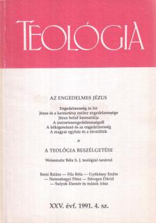 SZENNAY ANDRÁS - Teológia 1991/4. [antikvár]