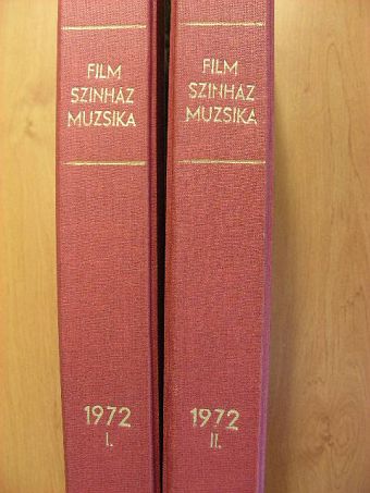 Barta András - Film-Színház-Muzsika 1972. január-december I-II. [antikvár]