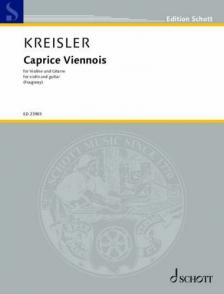 KREISLER - CAPRICE VIENNOIS FÜR VIOLINE UND GITARRE (FOUGERAY)