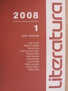 Benkő Krisztián - Literatura 2008/1. [antikvár]