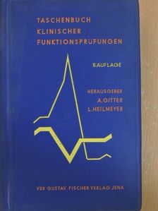 Taschenbuch Klinischer Funktionsprüfungen [antikvár]